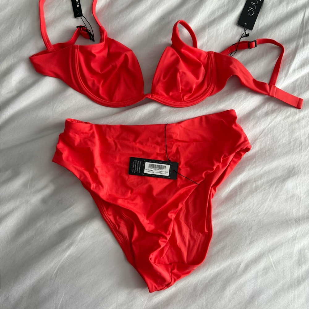 CUUP Red Bikini Set